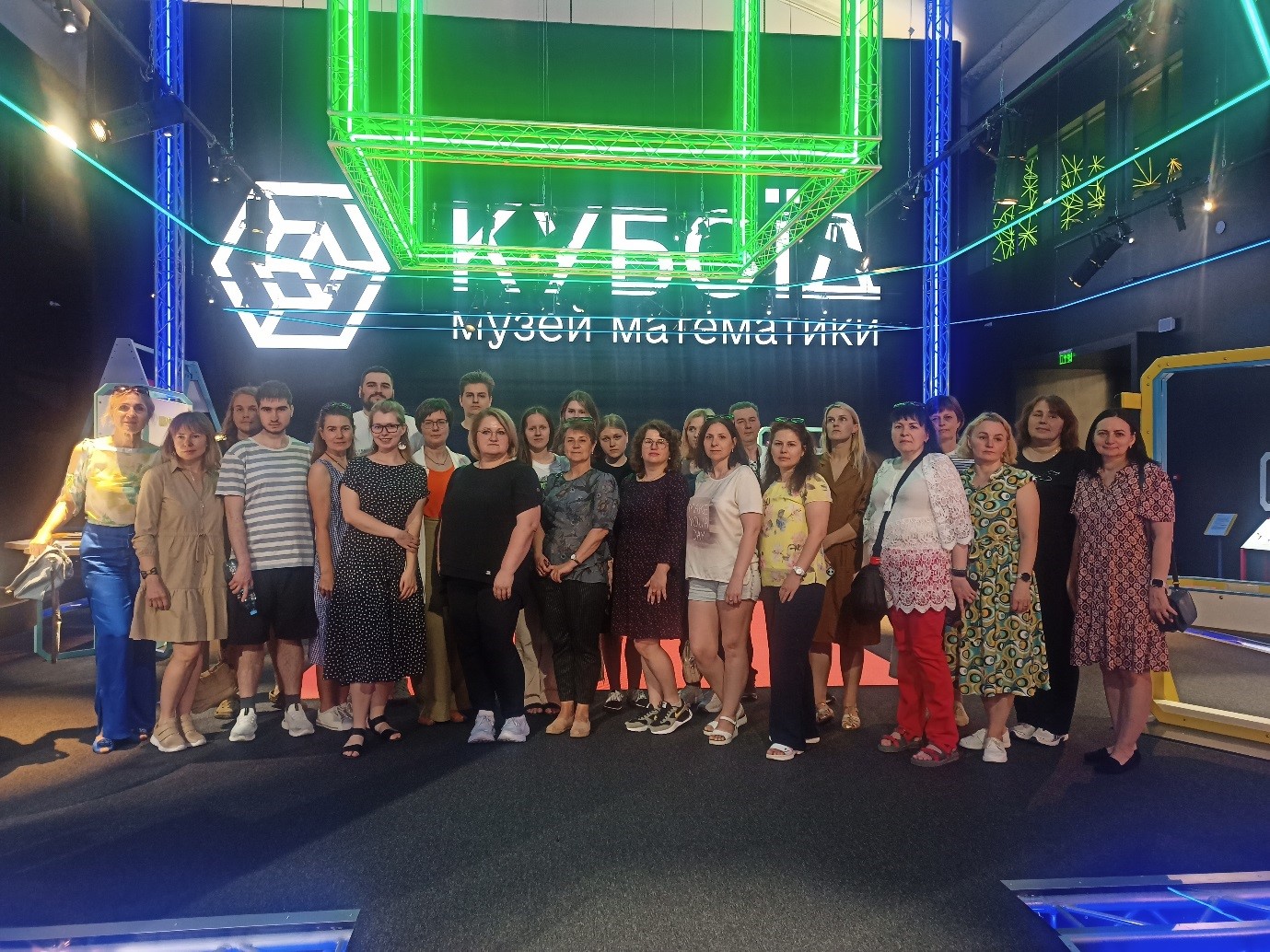 ТАМ, ДЕ МАТЕМАТИКА ОЖИВАЄ:студентська практика у Музеї математики «Кубоїд»