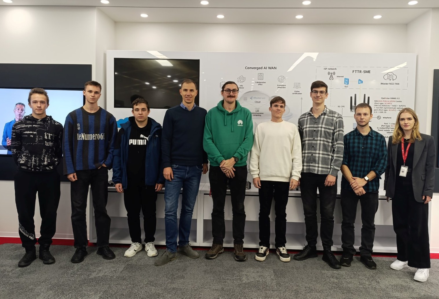 Екскурсія студентів спеціальності «Комп’ютерні науки» в компанію Huawei Ukraine